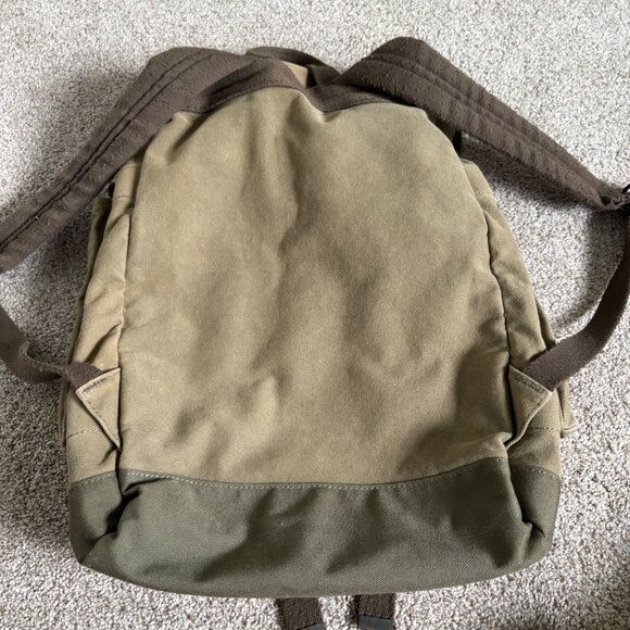 Ralph Lauren Denim & Supply Military Cargo Army Backpack Canvas Bag Bookbag - Picture 14 of 16